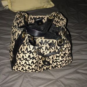 Michael Kors handbag Large tan/black